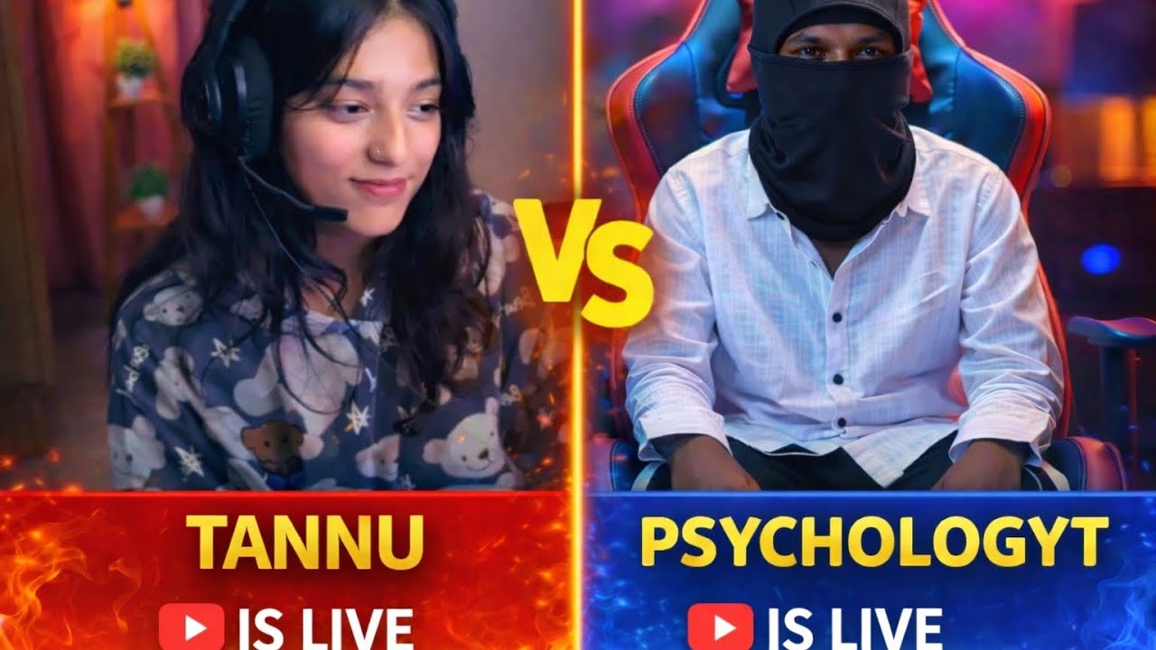 TANNU IS LIVE. VS  PSYCHOGAMINGYT 