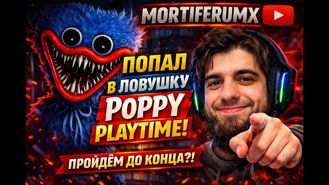 HUGGY WUGGY ОХОТИТСЯ НА МЕНЯ! ПРОЙДУ ЛИ ДО КОНЦА? | Poppy Playtime 5 стрим