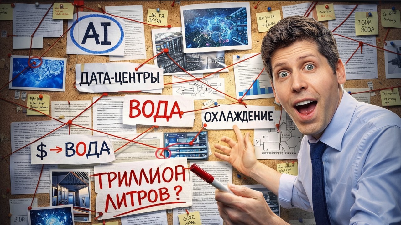 Как ИИ использует нашу питьевую воду?
