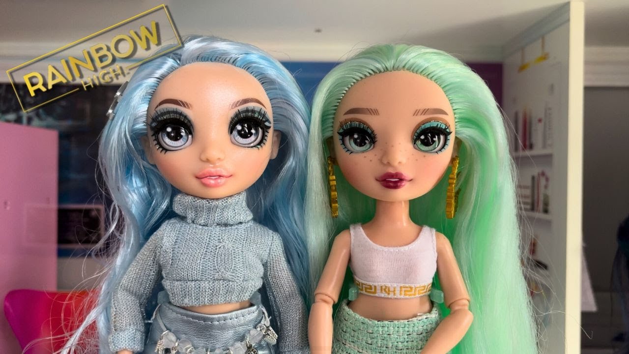 Rainbow High Daphnie and Gabriella 💙💚| Doll Review [Repost]