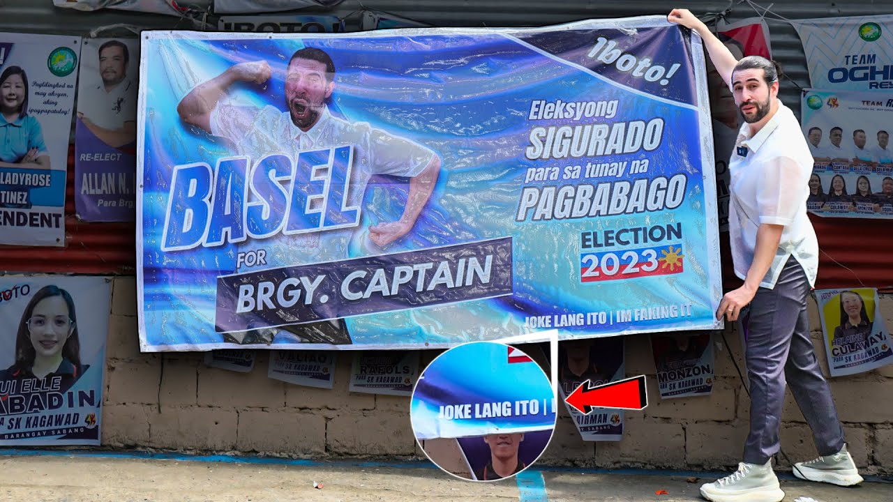 I FAKED my Barangay ELECTION but I WON! 🇵🇭 (Money & Grocery Giveaway)