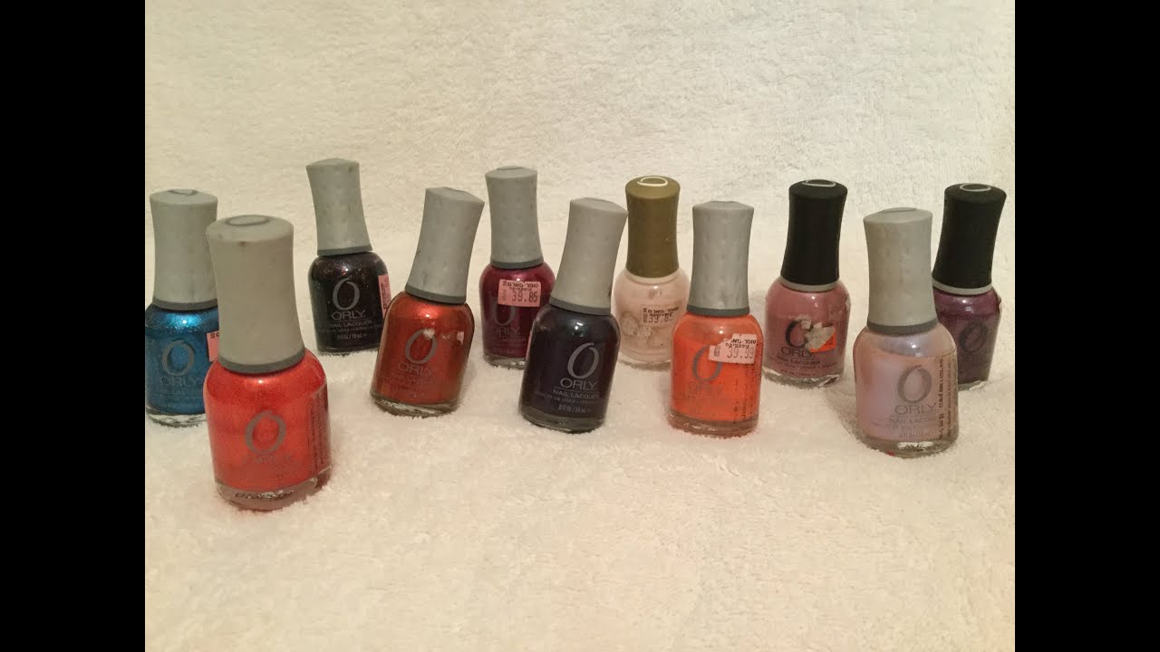 Орли-Лакомания.Orly-Nail polishes.