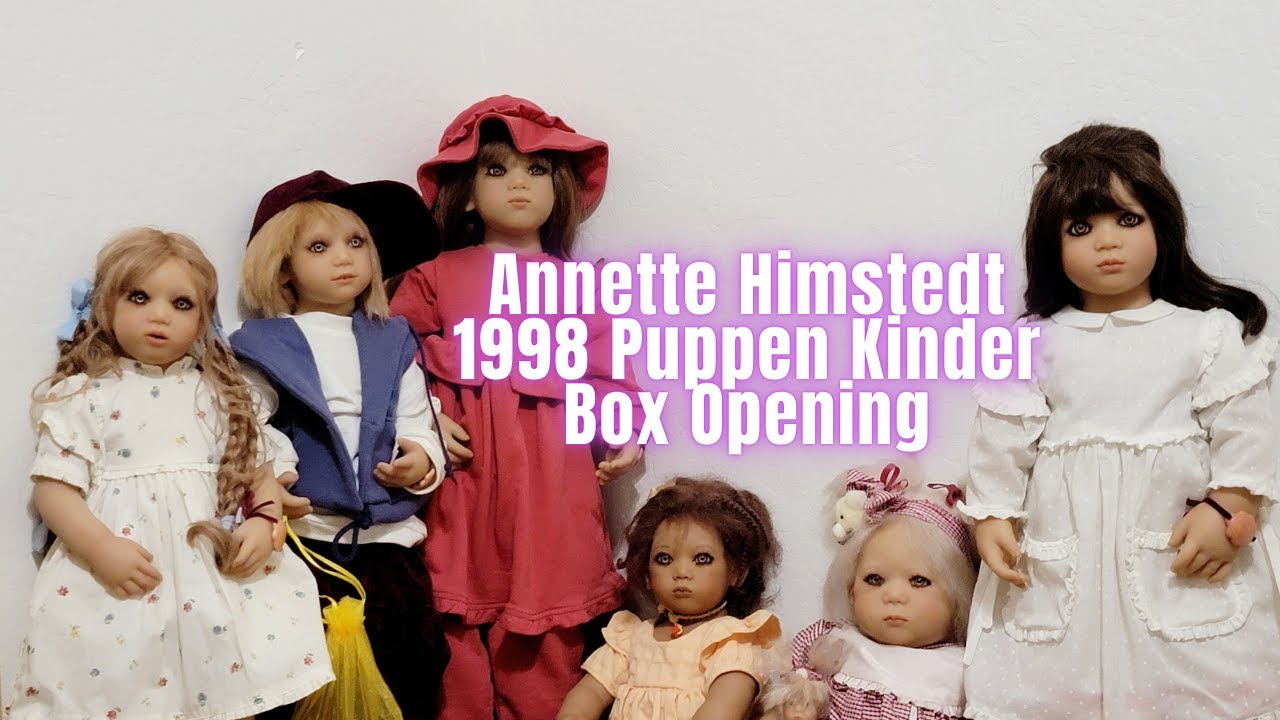 Annette Himstedt 1998 Puppen Kinder Box Opening