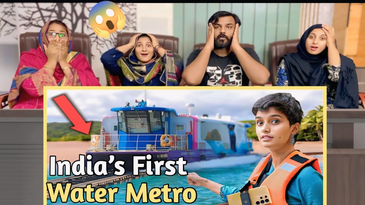 Reaction on Inside India’s first WATER METRO of ₹1137 crore || Water Metro in Kochi