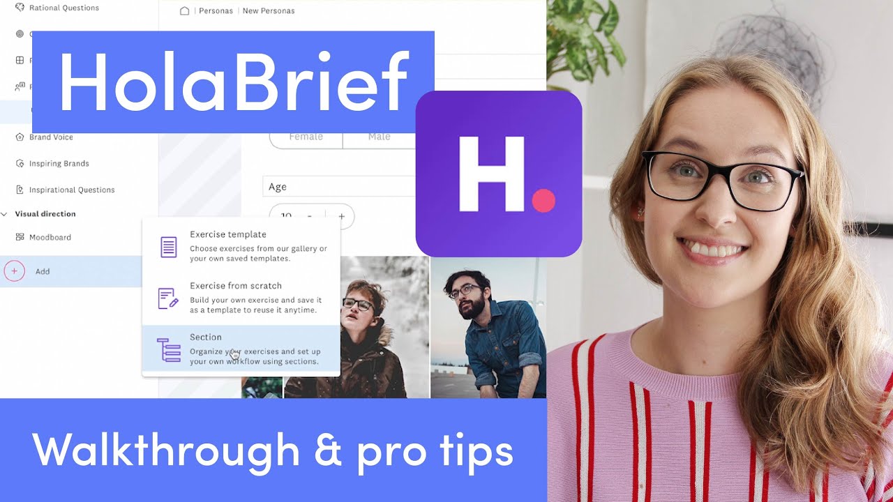 Improve your design process with HolaBrief