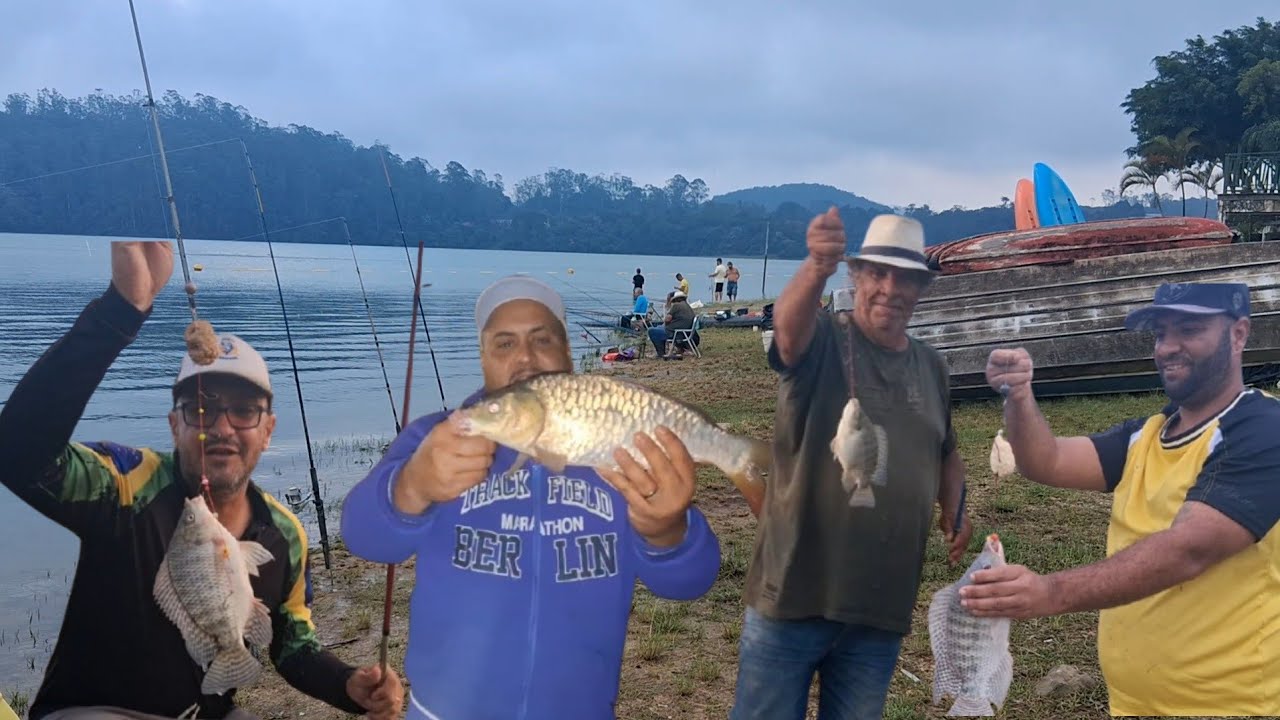 Uma Pescaria Espetacular todo mundo levou Peixe pra casa 