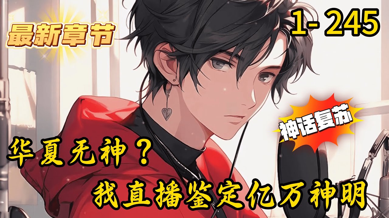 《华夏无神？我直播鉴定亿万神明》1- 245 连载 【直播鉴神+国运竞技+神话复苏+爽爆无敌+华夏神话杀疯了】赤星划破天空，灵气复苏，世界剧变，神明雕像降临蓝星！
