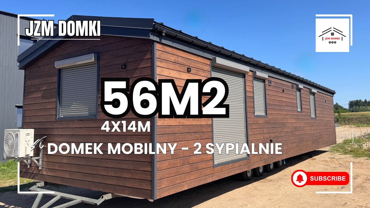 Nr 35 Dom Mobilny Pegasus 4x14 56m2 z Kuchnią Marzeń i Luksusowym Wykończeniem JZM DOMKI