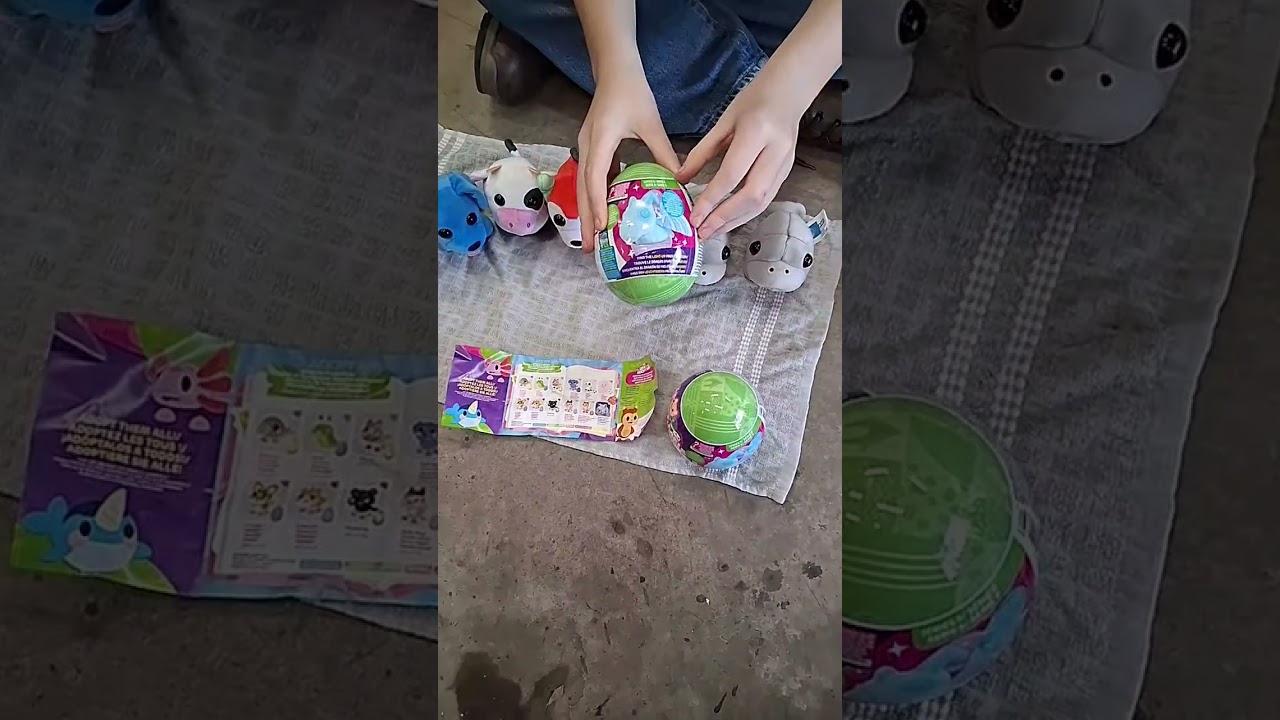 Live opening  series 6 adoptme  mystery surprise plushie eggs