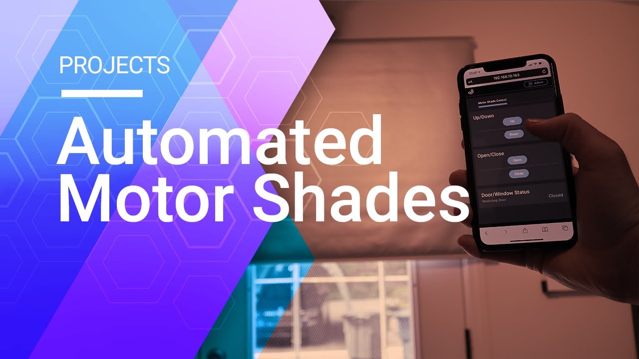 Automated Motor Shades using Quantum