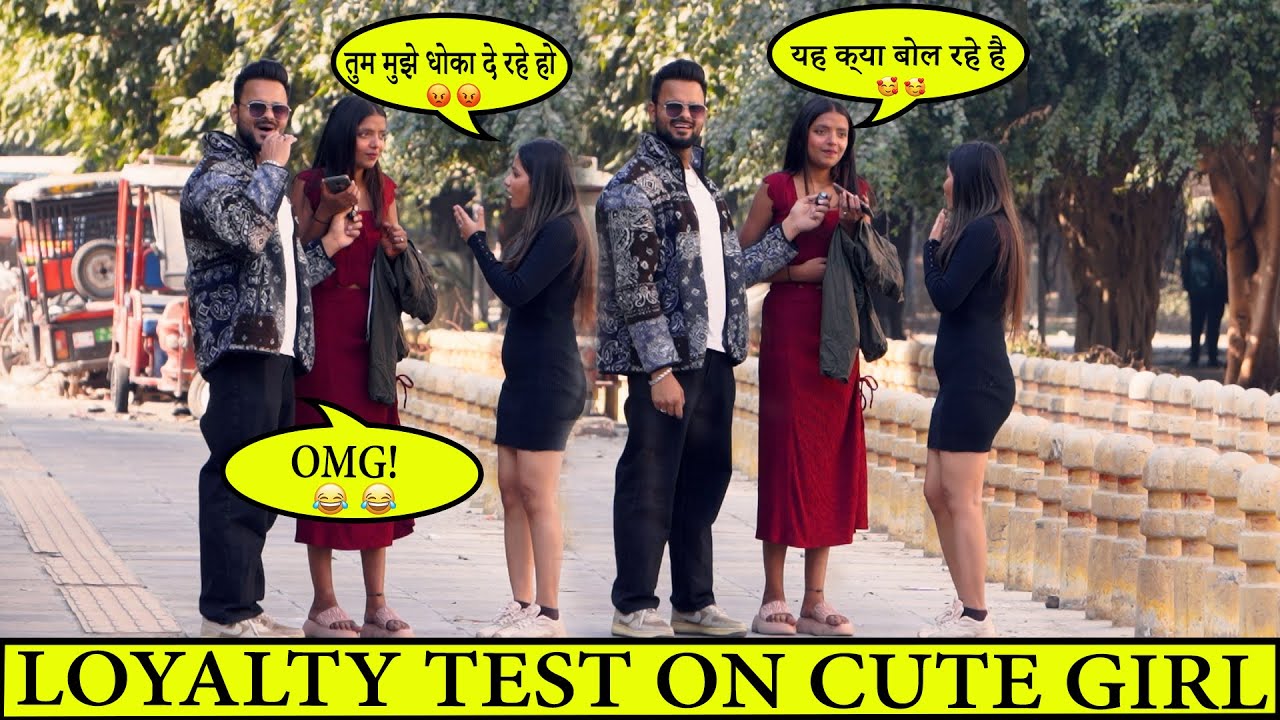 Loyalty Test On Cute Girl || Crazy kabir