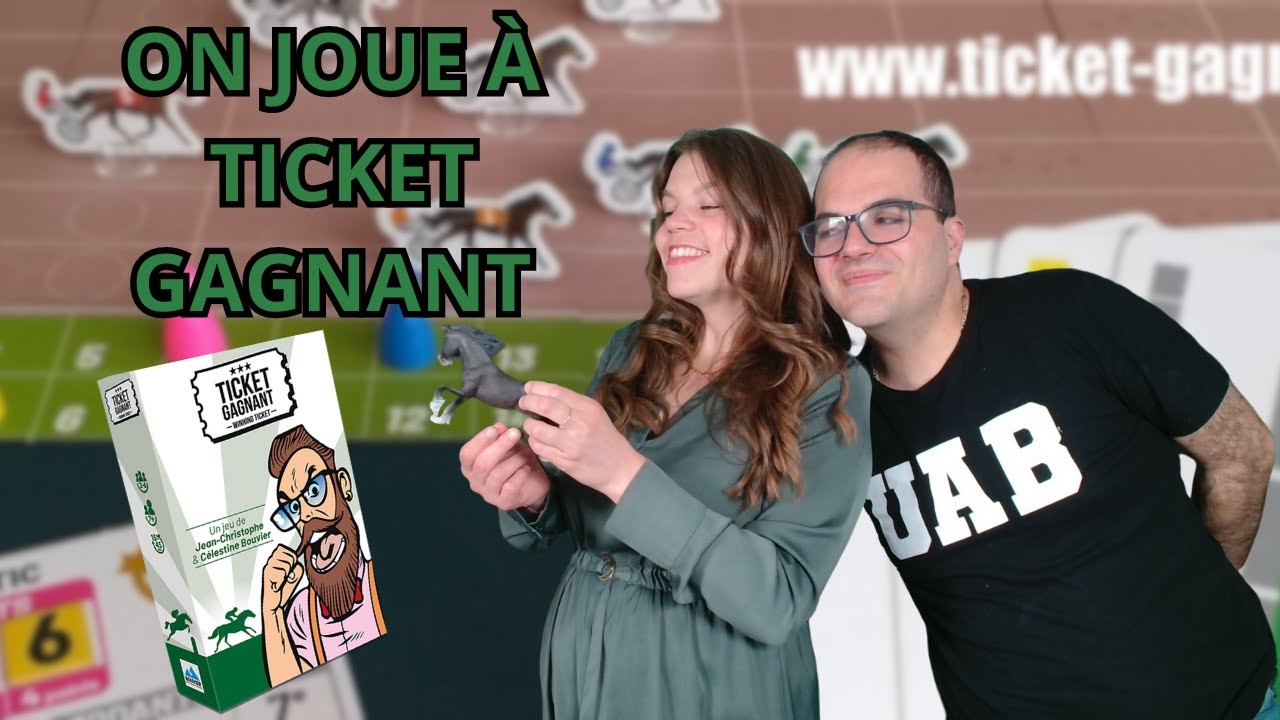 { R&egrave;gles Et Partie }  ON JOUE &Agrave; TICKET GAGNANT | Jeu De Soci&eacute;t&eacute; | Bouvier International