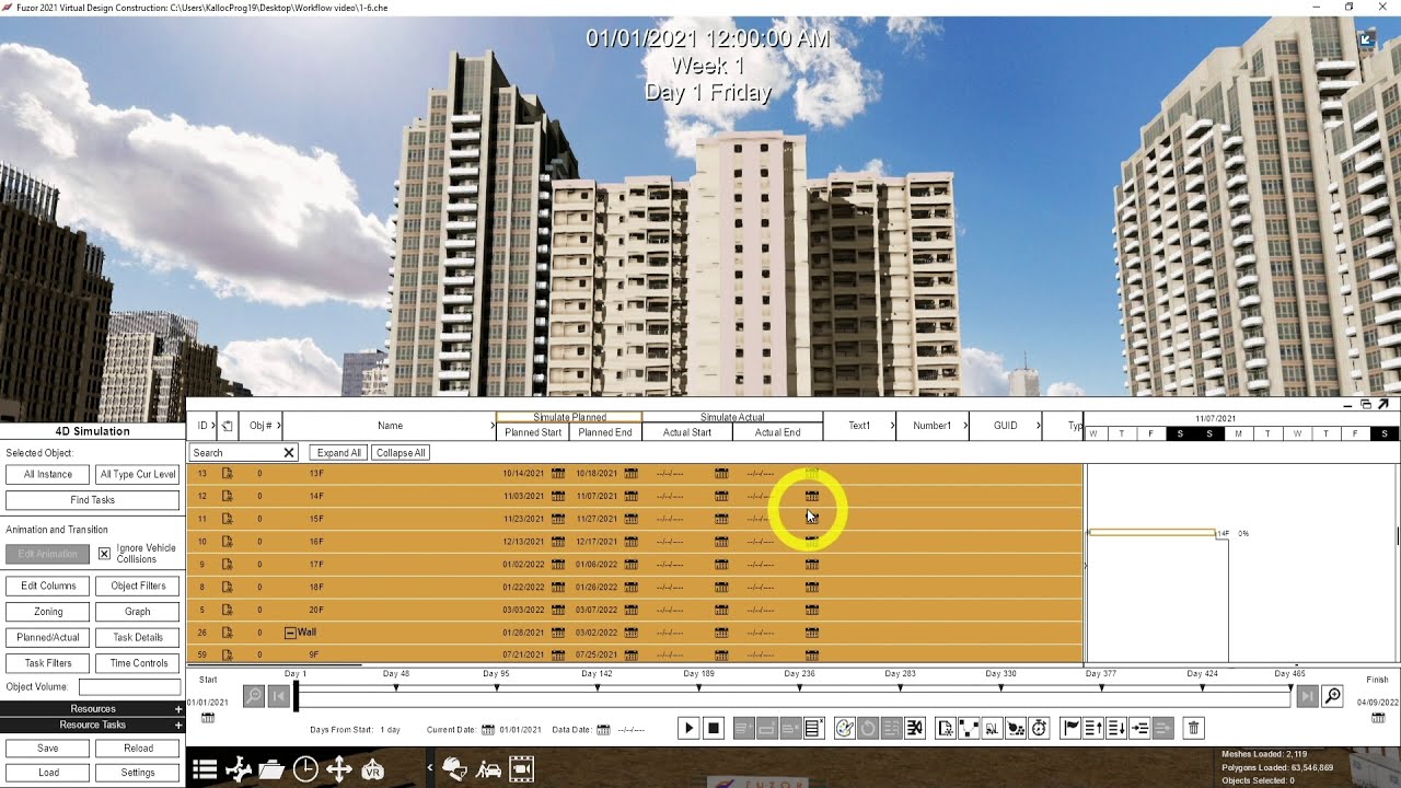 9 Load MS XML Schedule to Fuzor