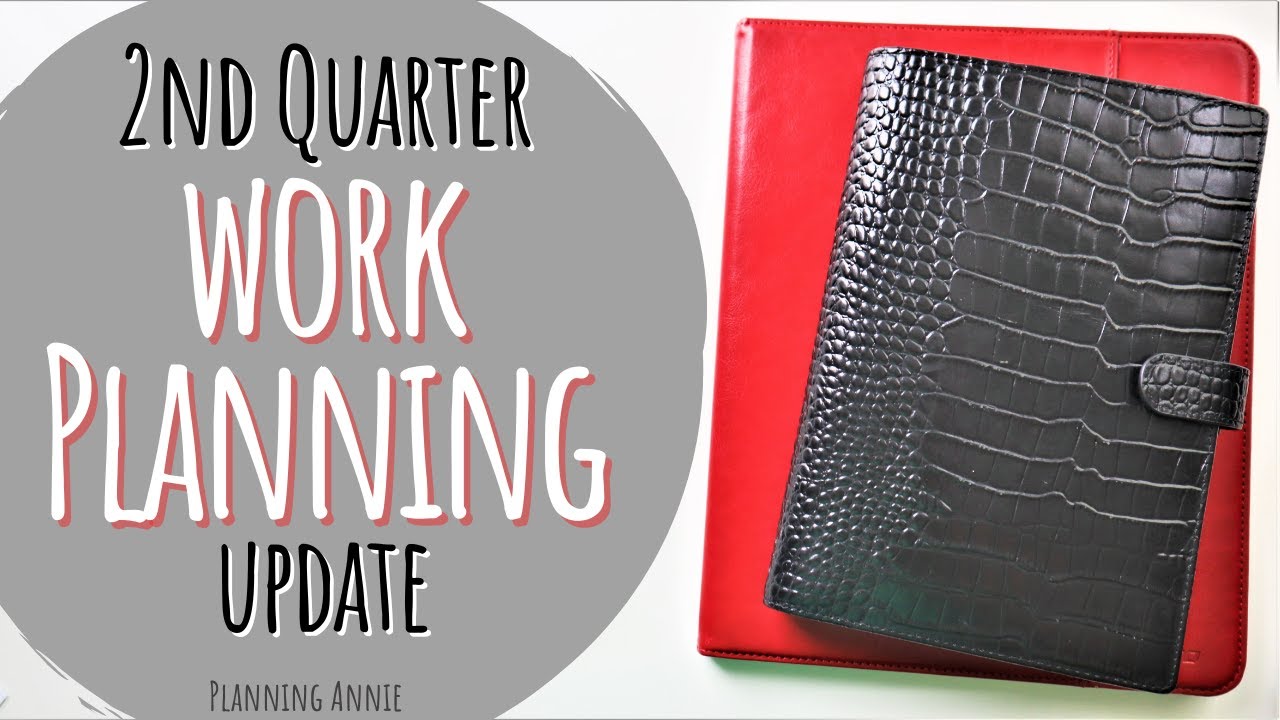 How I Use A Planner For Work - Planning System Update