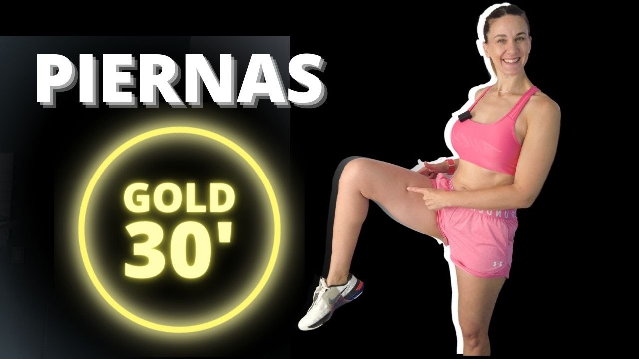 Entrenar Piernas en 30 Minutos EN CASA  GOLD CHALLENGE Día 5