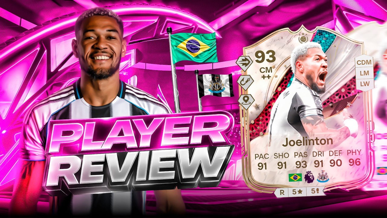 93 Джолинтон, национальный капитан, обзор игрока Evolution - EA FC 26 Ultimate Team