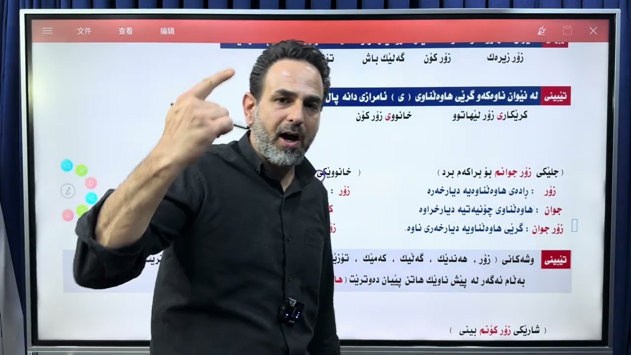 ( ڕادەی هاوەڵناوی )+( ڕادەی هاوەڵکاری )
