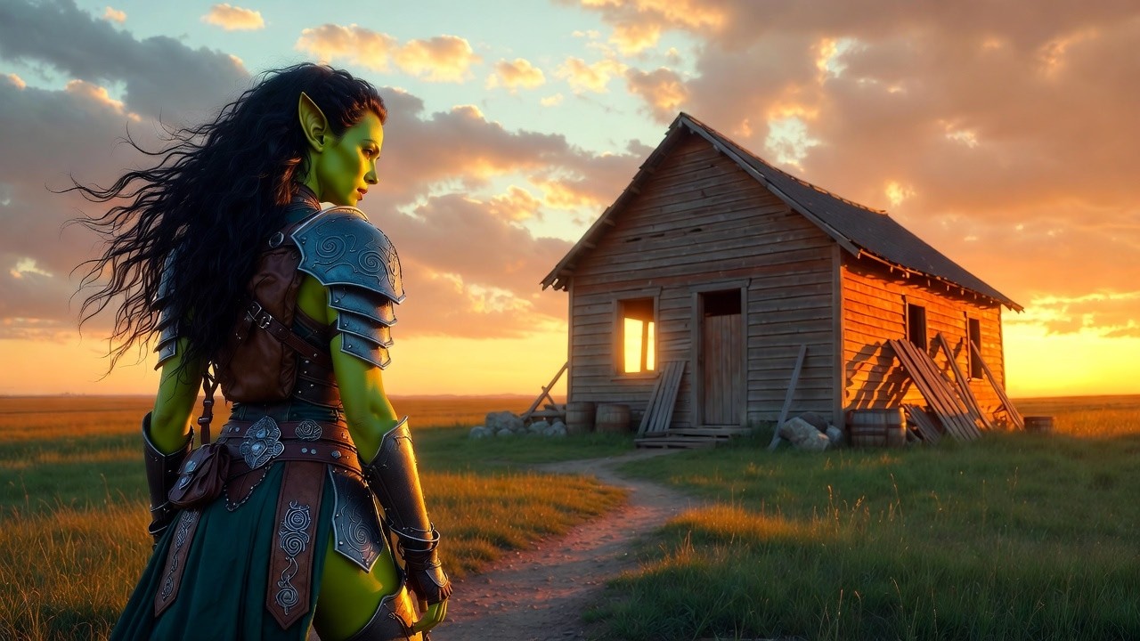 Kicked Out at 18, an Orc Girl Bought a Ruined House for 1 Gold Coin—It Changed Her Life | HFY