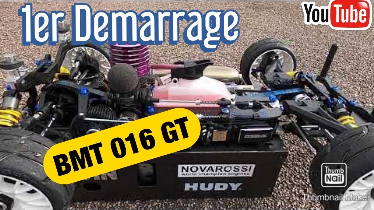 🔥 1er DEMARRAGE BMT 016 GT - MOTEUR NOVAROSSI MODIFIED MITO 35 WC BRAZIL 🔥🔥🔥