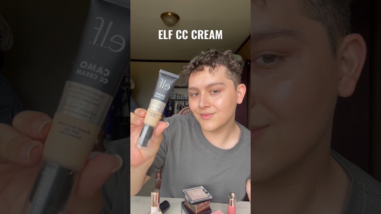 Hoy pruebo la elf camo cc cream 😮 