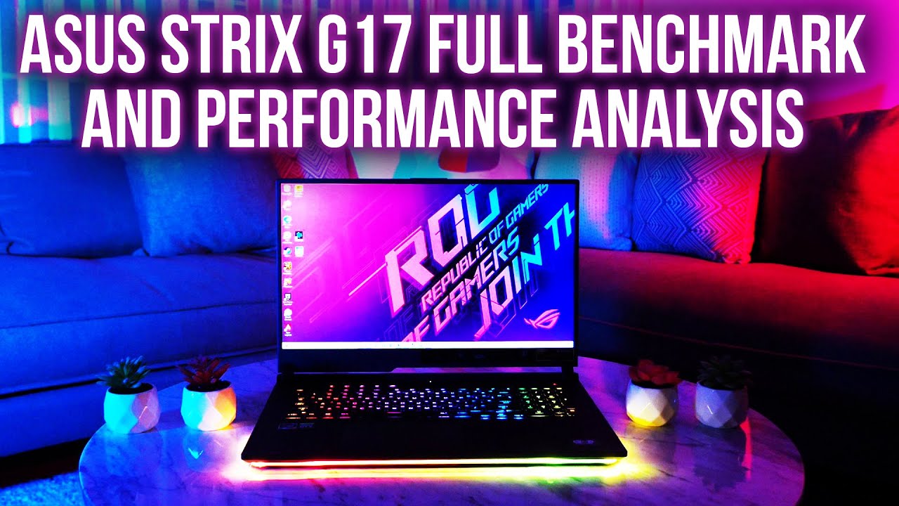 Asus Strix G17 - RTX 3070 Max-P & Ryzen 9 5900HX Full Benchmark & Performance Analysis (Live)