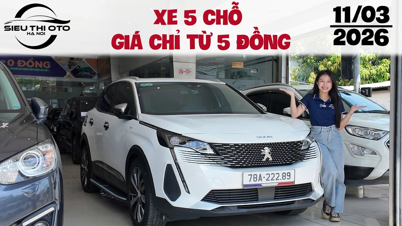 SỐC THẬT! DÀN XE 5 CHỖ GÍA TỪ 5 ĐỒNG, CÓ CON NÀO NGON KHÔNG?