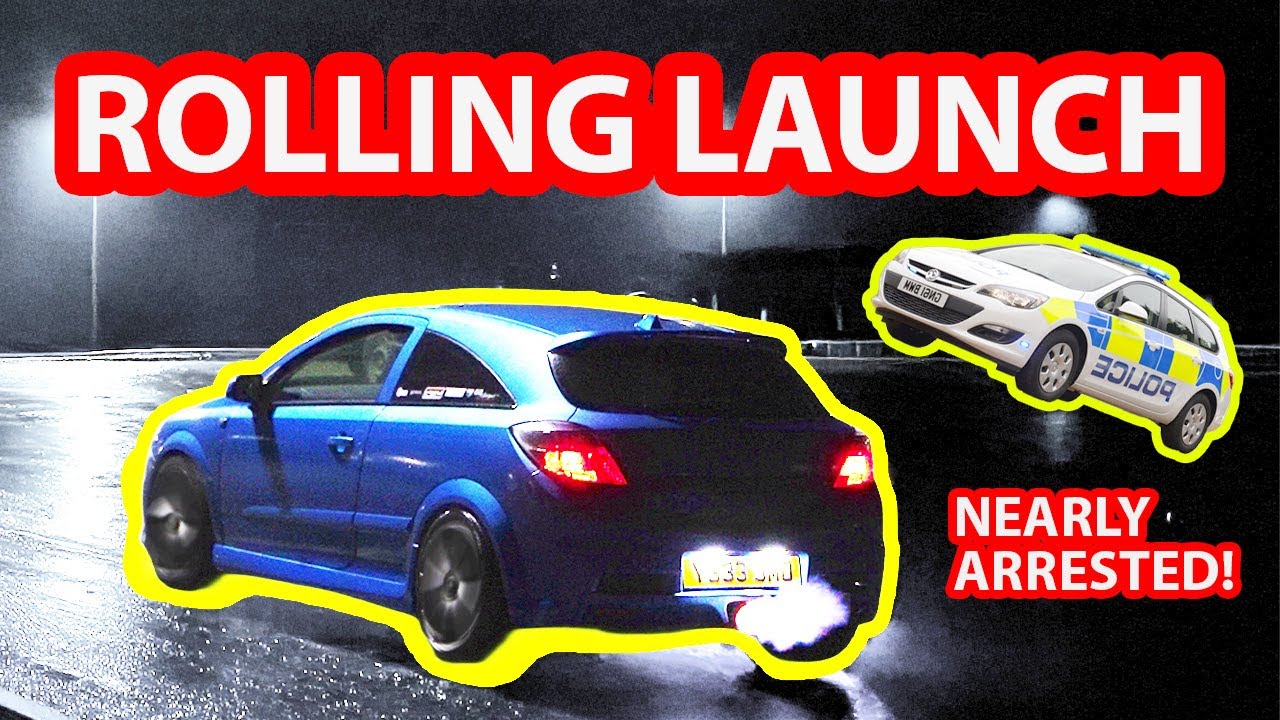 Astra VXR gets ROLLING ANTILAG! nearly arrested)