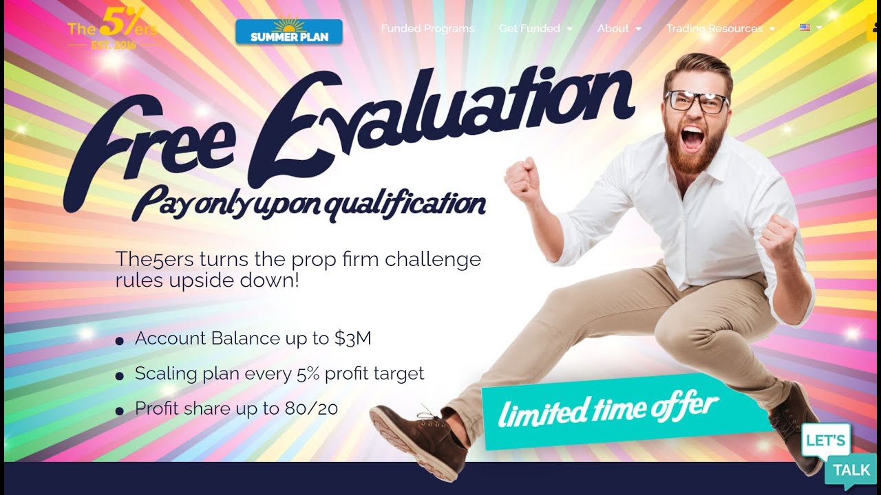 FREE EVALUATION - The 5ers Prop Trading