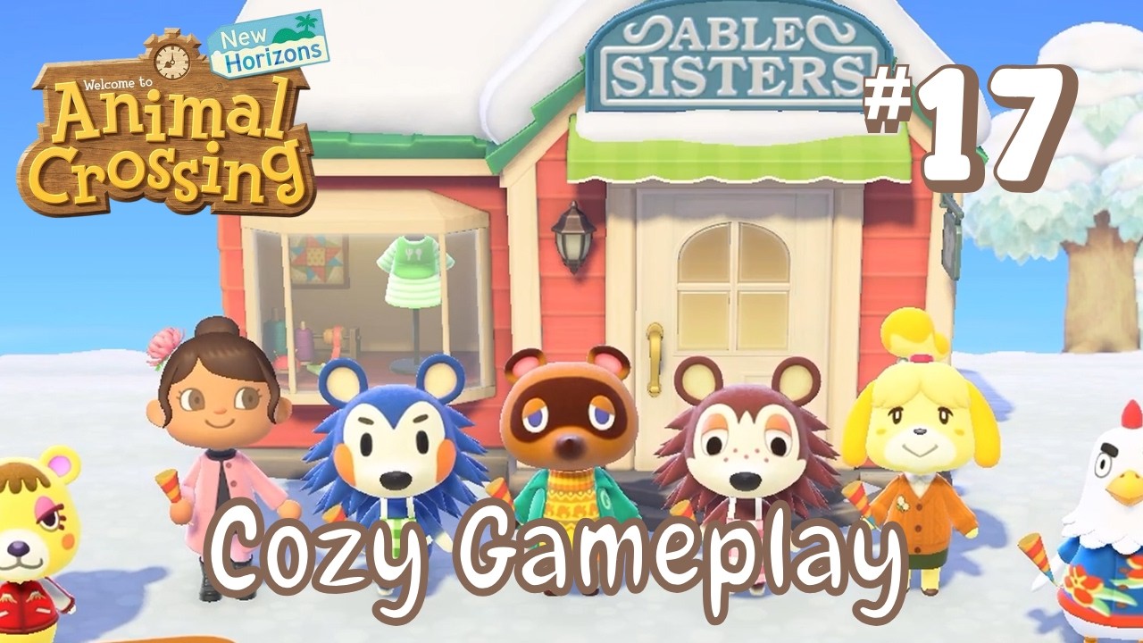 Animal Crossing:  New Horizons Cozy Gameplay | Part 17 (No Commentary) Music
