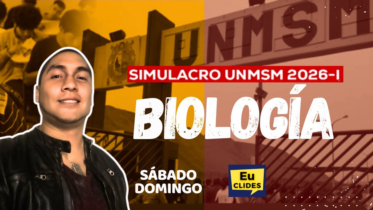 🔥 SOLUCIONARIO SIMULACRO SAN MARCOS 2026 1 🧬 BIOLOGÍA UNMSM 🤜 Área A B C D E