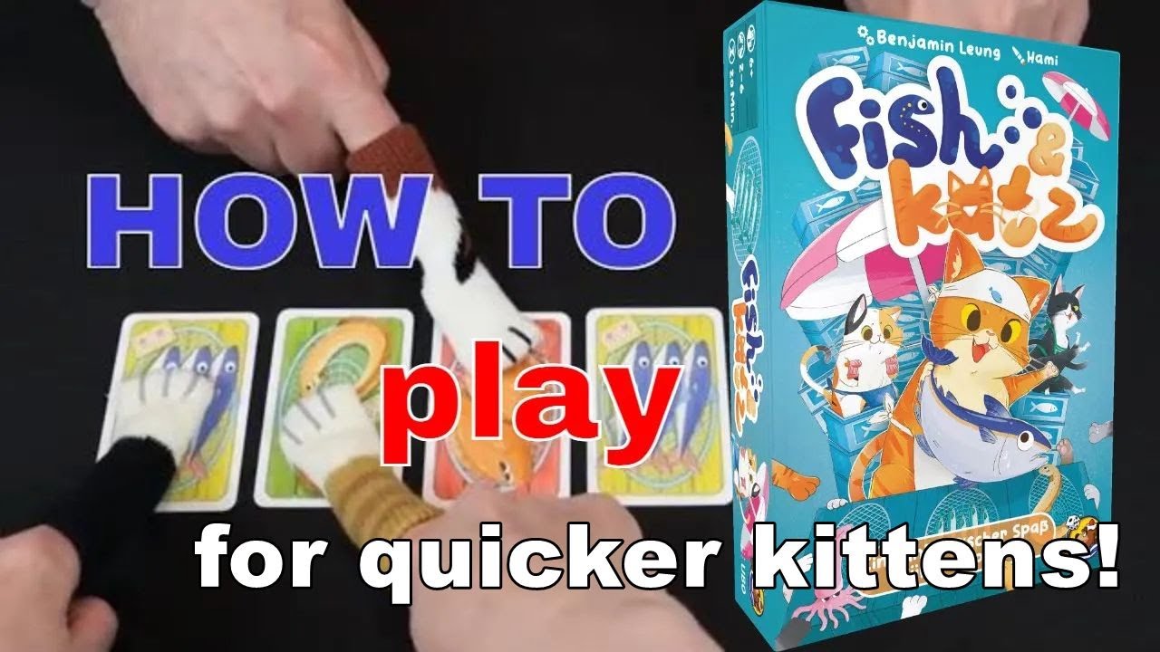 How to play FISH & KATZ (English) #howtoplayheidelbaer
