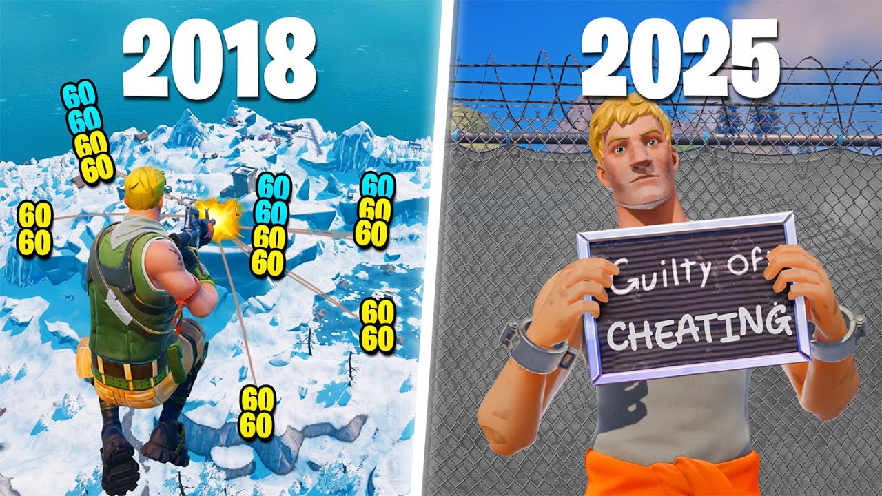 The Evolution of Cheating in Competitive Fortnite