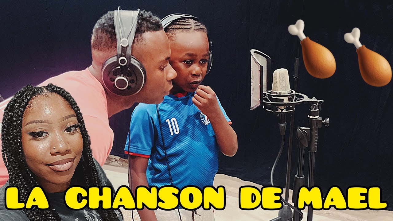 VLOG - MAEL ENREGISTRE SA PREMIÈRE CHANSON AU STUDIO regardez