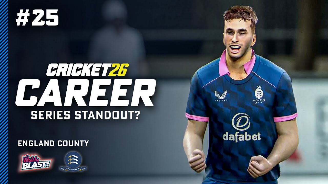 PLAYER OF THE SERIES? - Cricket 26 Career Mode #25
