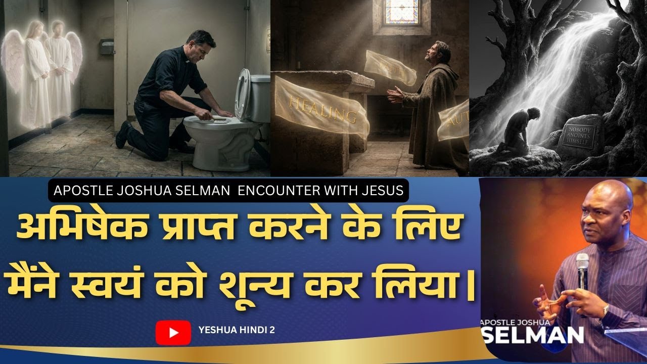 अभिषेक प्राप्त करने के लिए मैंने स्वयं को शून्य कर लिया। Apostle Joshua Selman