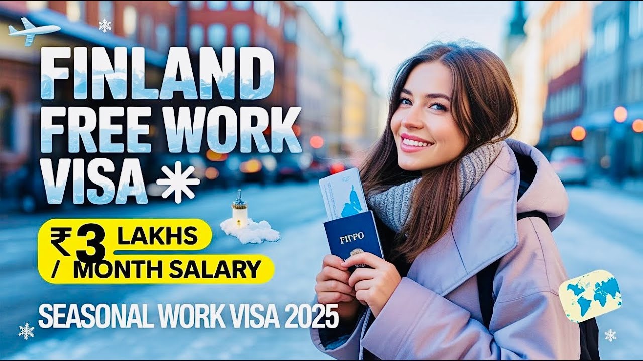 ശമ്പളം ₹3 ലക്ഷം വരെ 💰 | Finland Free Work Visa 🇫🇮 | 5 Year Work Permit #finland