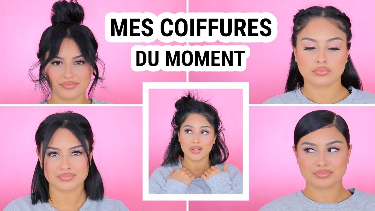 MES COIFFURES PENDANT LE CONFINEMENT !!
