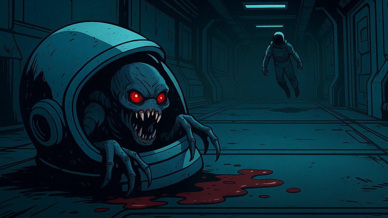 3 Deserted Space Station Horror Stories Animated