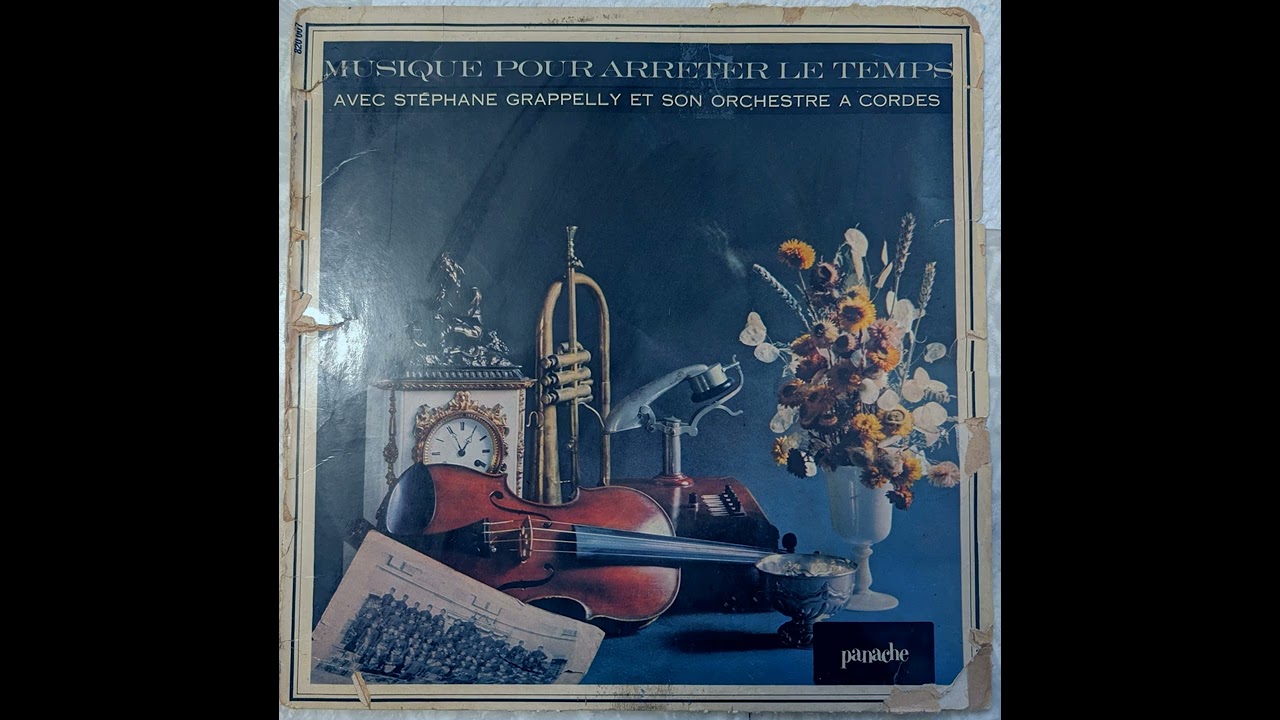 1966 Album St&eacute;phane Grappelly&ndash; Musique Pour Arr&ecirc;ter Le Temps ( Stephane Grappelli}