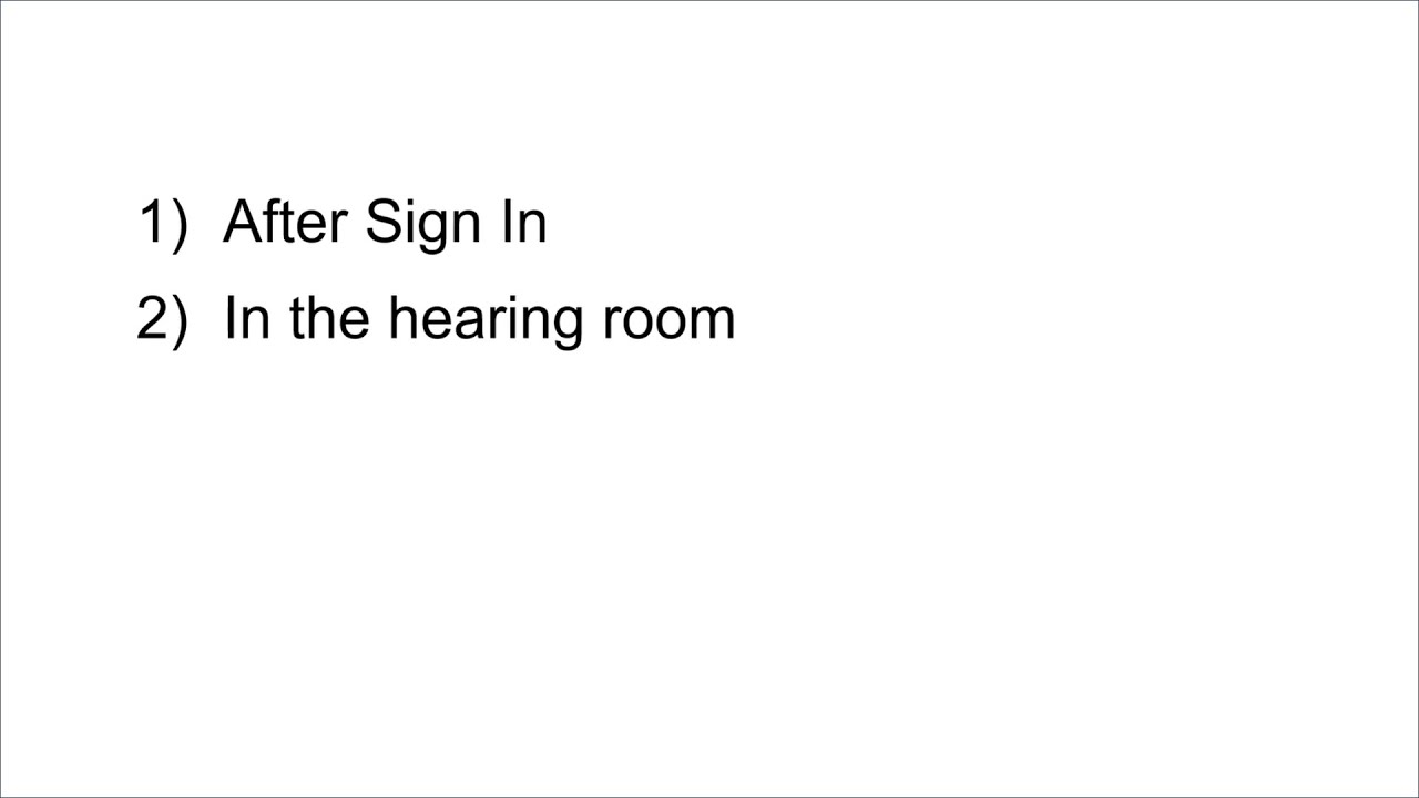 Your Hearing Day: Part 2 – What to expect at your LTB hearing