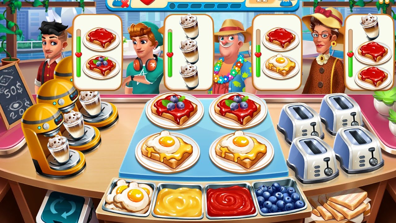 Cooking Marina - fast Restaurant Game 2020