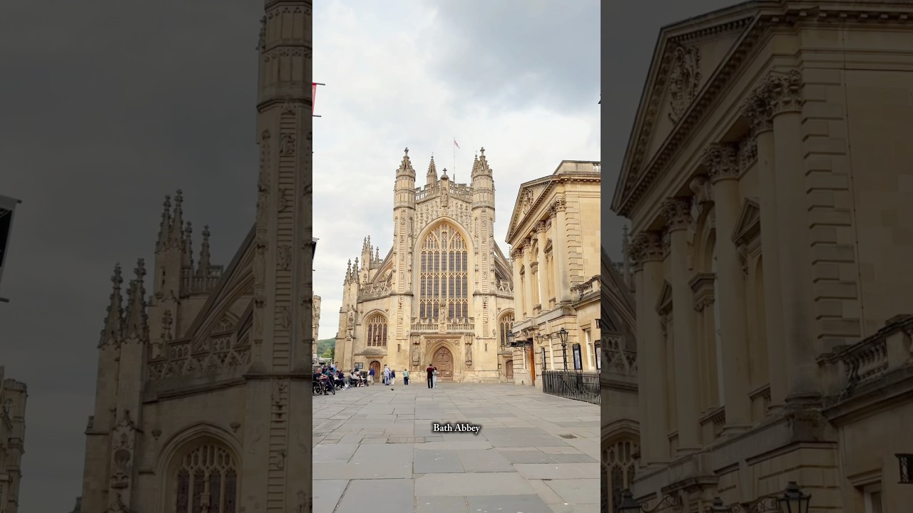 Bath City | Roman Baths & Pulteney bridge #shorts #travel #england #viral #travelshorts