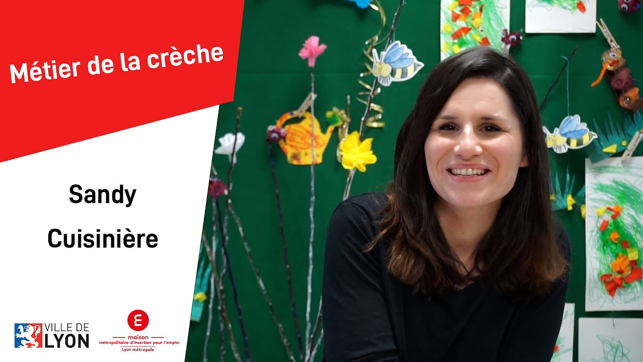 Découvrez le métier de Cuisinière en Crèche avec Sandy | Ville de Lyon