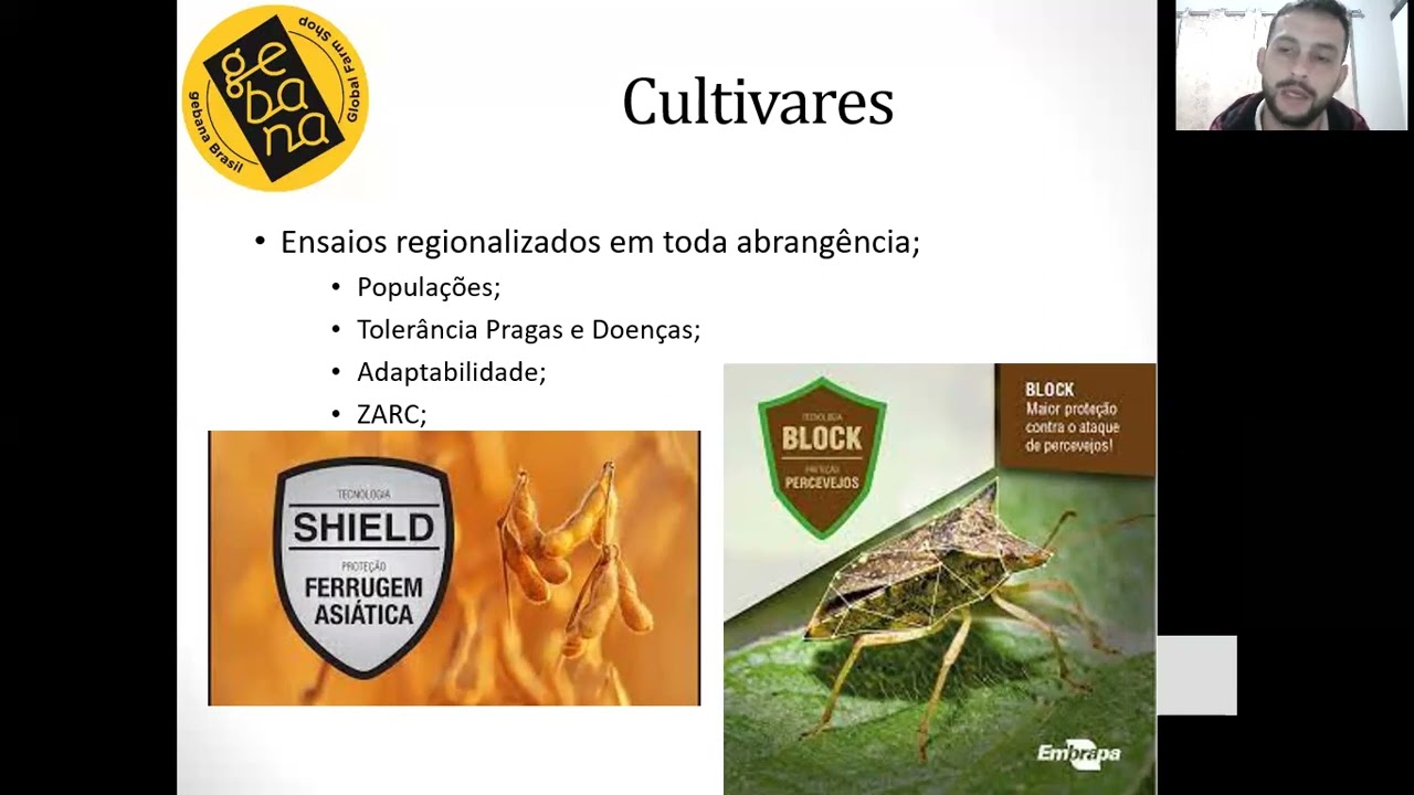 Palestra: Variedades e manejo dos cultivos orgânicos - Aljian Alban