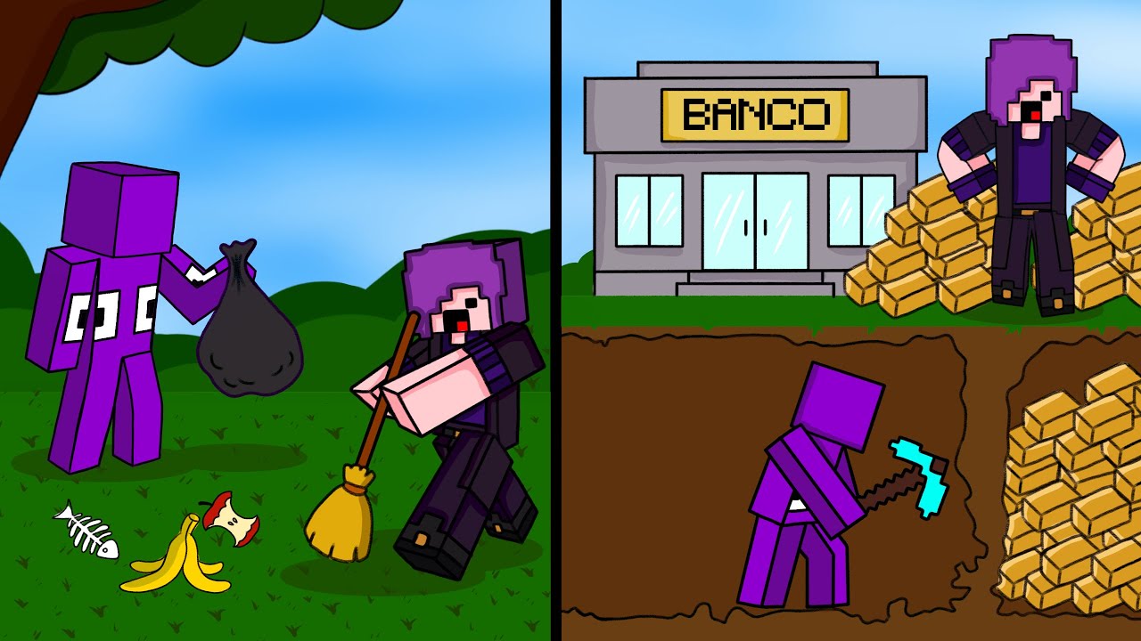 Achei um Servidor de Profissões Minecraft