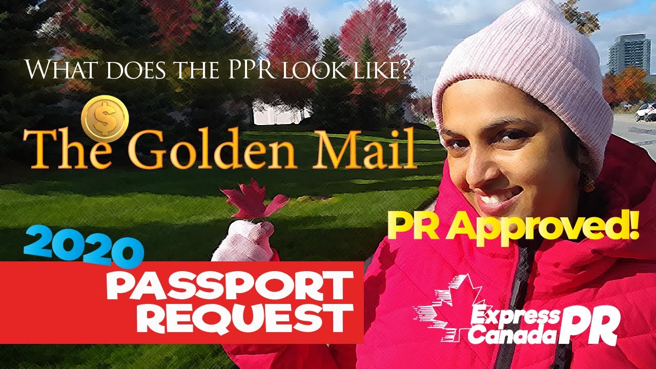 Getting the PPR GOLDEN MAIL | Canada PR VISA Approved! What does it look like and what to do?