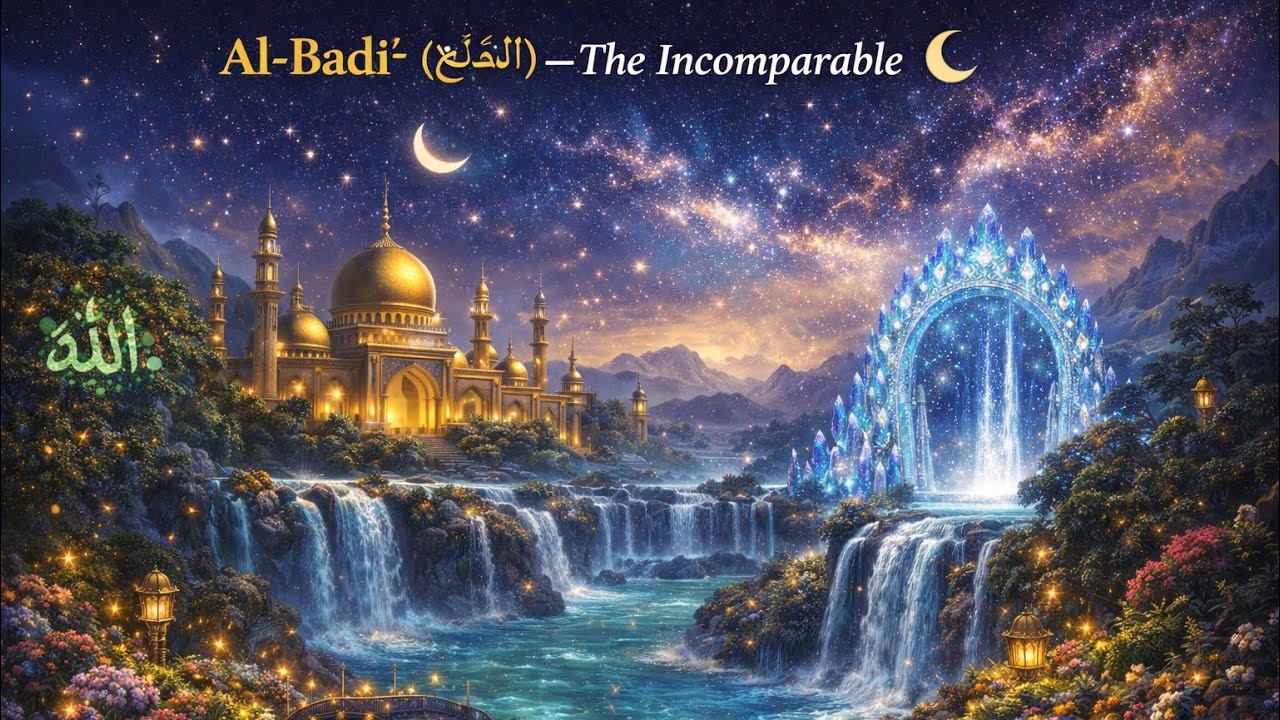 Al-Badīʿ (ٱلْبَدِيع) – The Incomparable 🌙