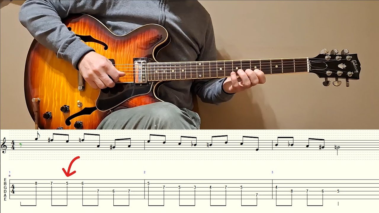 Chitarra Jazz per tutti - 2-5-1 Jazz Licks #5