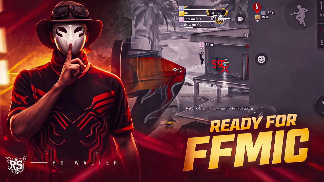 Ready for FFMIC? | Rated shooters 🇮🇳| Rs Walter ❤️