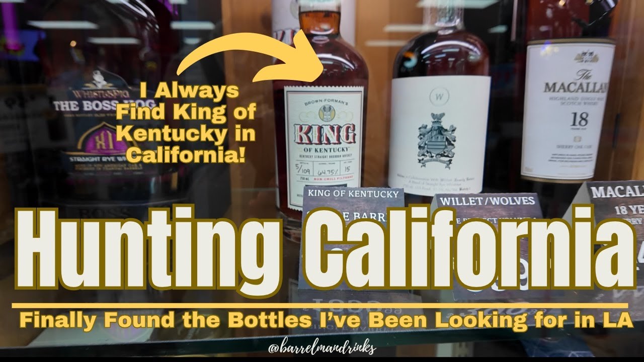 Struck Gold Again Bourbon Hunting On Our Last Day in the Golden State
